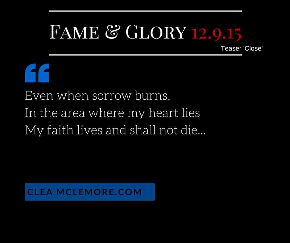 Close, by Clea McLemore