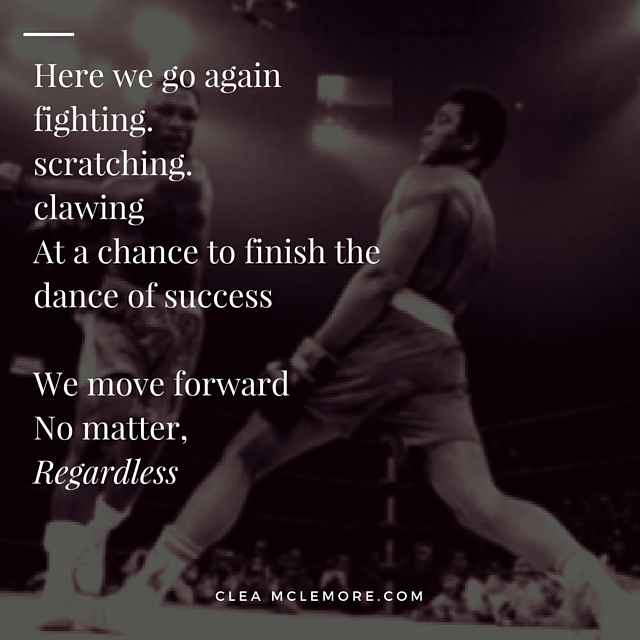 We Move Forward, by Clea McLemore