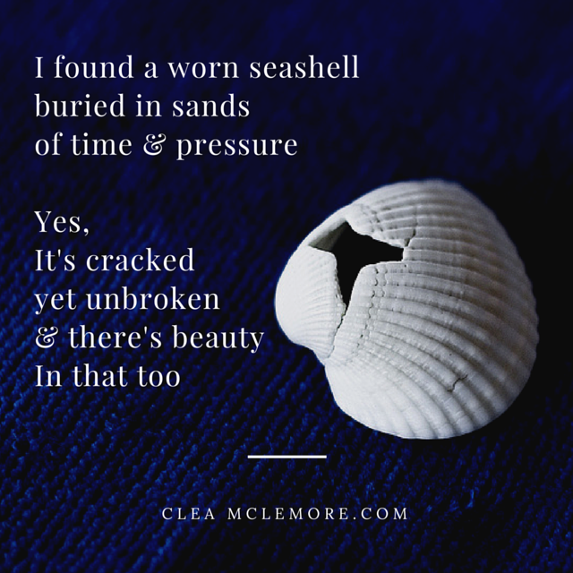 Cracked & Beautiful, by Clea McLemore