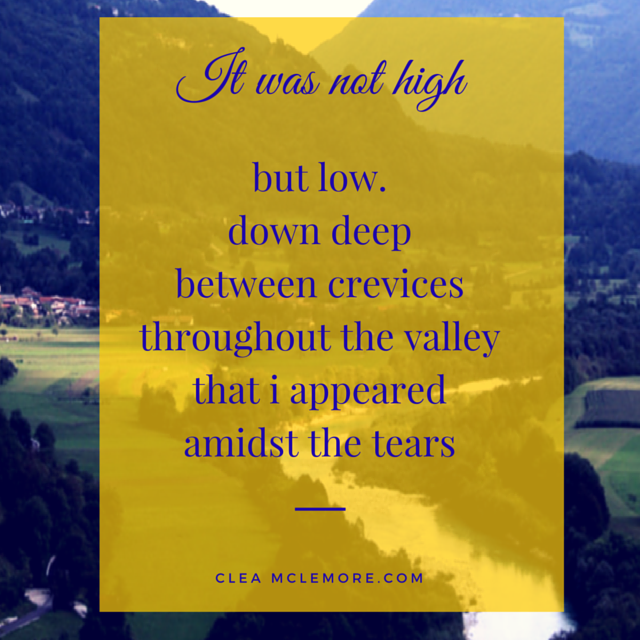 Low, Down Deep, by Clea McLemore