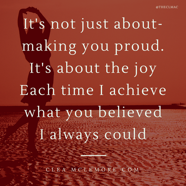 Make You Proud, by Clea McLemor