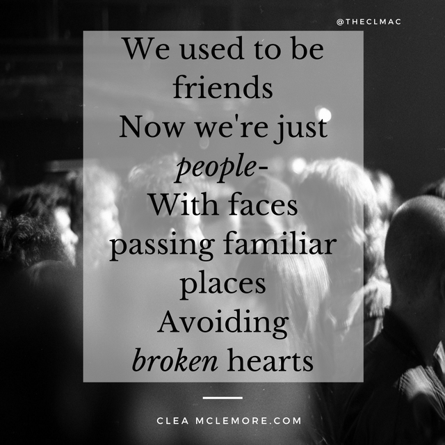 We Used to Be Friends, by Clea McLemore