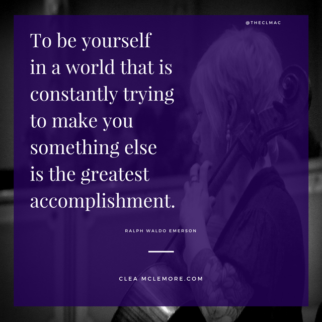 The Greatest Accomplishment, Emerson Quote