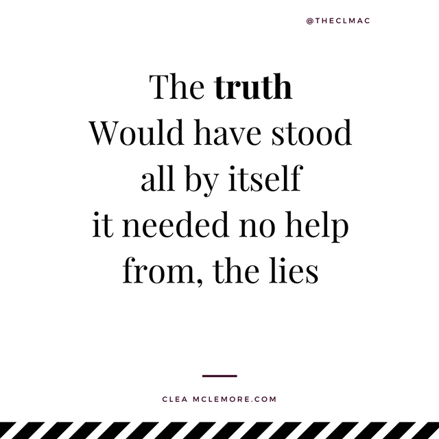 nothing-but-the-truth by Clea McLemore