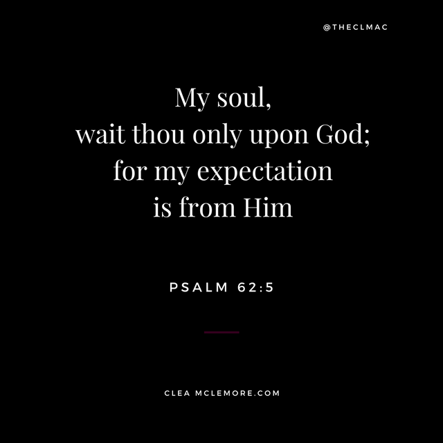 My Soul, Wait Thou Only, Psalm 62