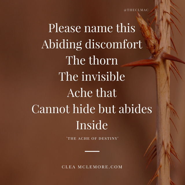 The Ache of Destiny, by Clea McLemore