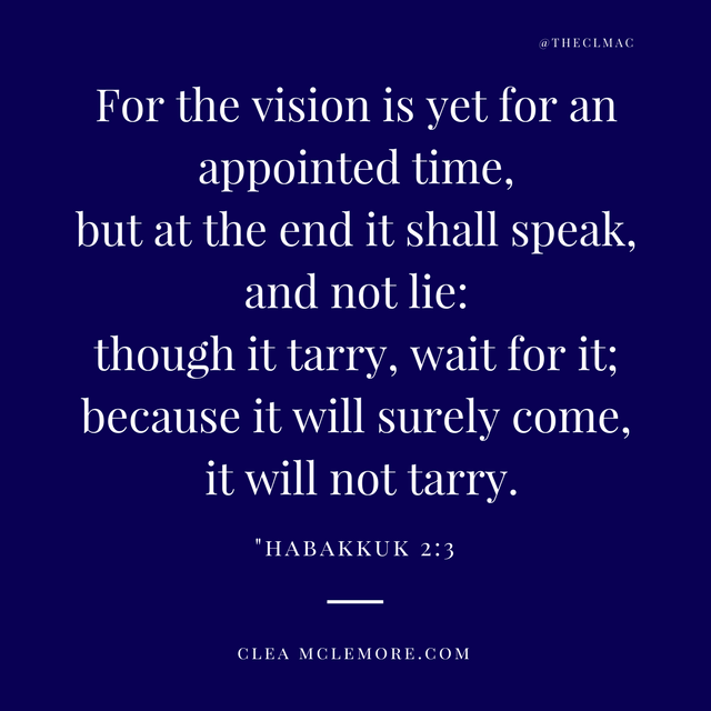 The VIsion Habakkuk