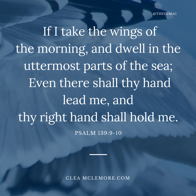 Wings of the Morning, Psalm 139