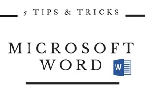 Microsoft Word Tips