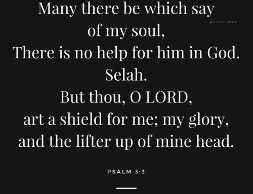 Psalm 3:3 – But Thou Oh Lord Art a Shield