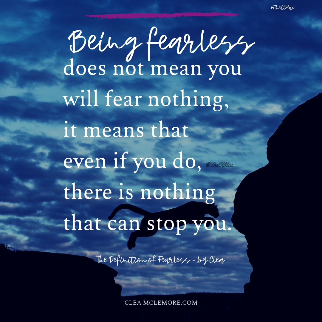 The Definition of Fearless, by Clea McLemore